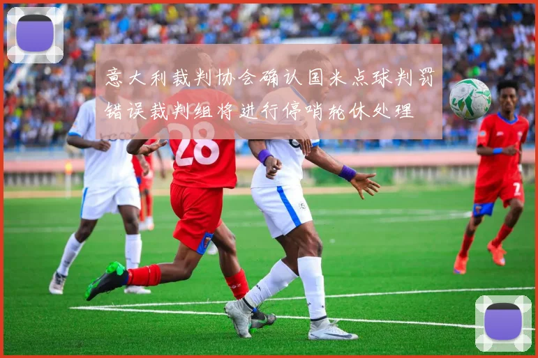 意大利裁判协会确认国米点球判罚错误裁判组将进行停哨轮休处理