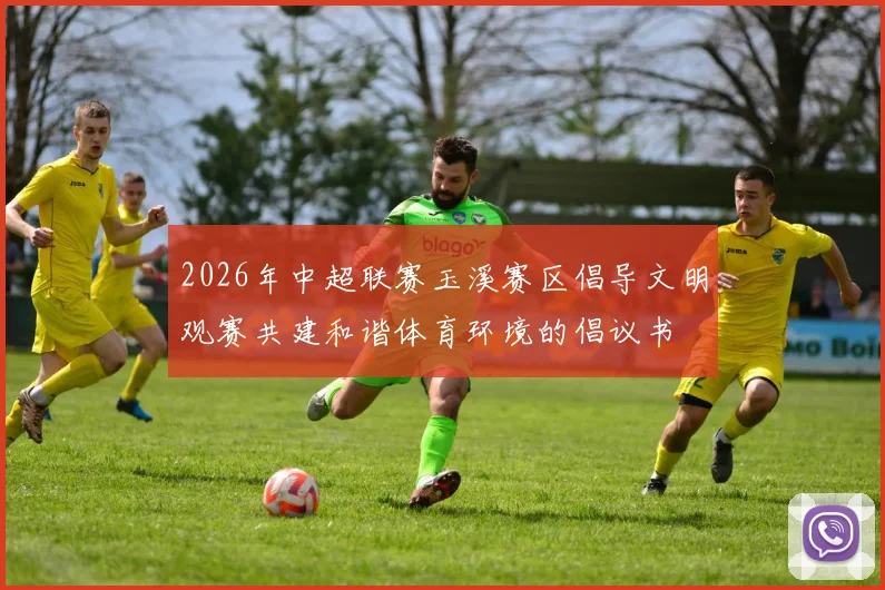 2026年中超联赛玉溪赛区倡导文明观赛共建和谐体育环境的倡议书