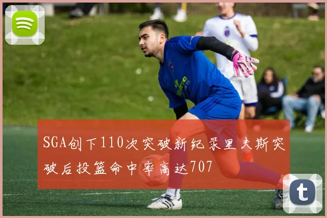 SGA创下110次突破新纪录里夫斯突破后投篮命中率高达707